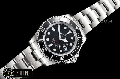 Seadweller 126600 43mm SS/SS Single Red Black Dial A2824