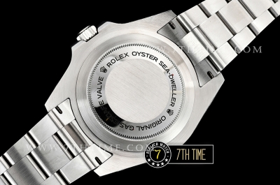 Seadweller 126600 43mm SS/SS Single Red Black Dial A2824