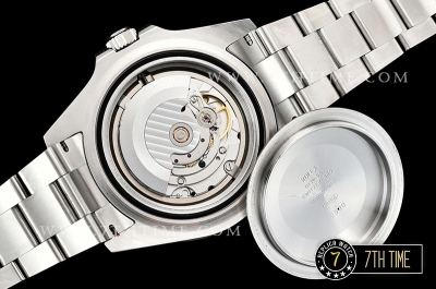 Seadweller 126600 43mm 904L SS/SS Single Red Black Dial A2836