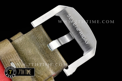 SevenFriday Q2-01Green Multi Tier Dial with counter subdials & Numeral markers