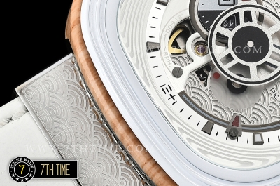 SevenFriday P1B/03 Japan Inspired Limited Edition Multi-layered White with Black Accents & Stick Markers
