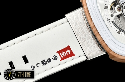 SevenFriday P1B/03 Japan Inspired Limited Edition Multi-layered White with Black Accents & Stick Markers