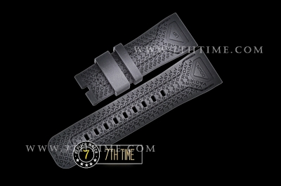 SevenFriday M3/01 Spaceship Multi-layered Black with Textured Surface High Grade PVD Coated Solid 316L Stainless Steel