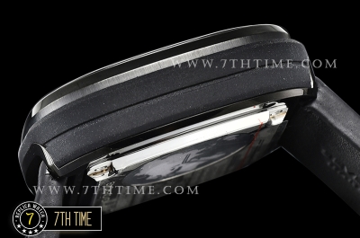 SevenFriday M3/01 Spaceship Multi-layered Black with Textured Surface High Grade PVD Coated Solid 316L Stainless Steel