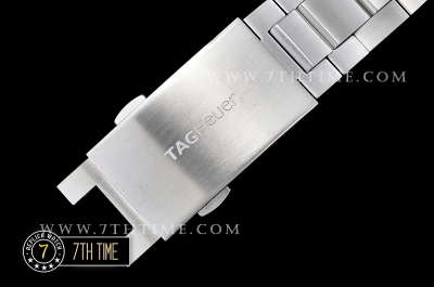 AquaRacer Calibre 5 Black Dial with Stick Markers Solid Stainless Steel Bracelet