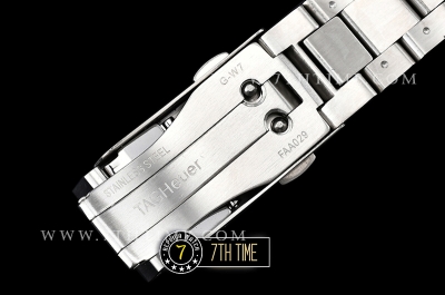 Aquaracer Caliber 5 43mm Blue Ceramic Bezel Blue Dial with Stick Markers Solid Stainless Steel 316L