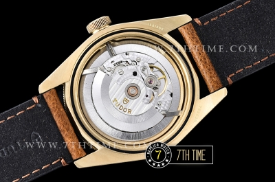 Tudor Heritage Black Bay Bronzo Basel Superlumed Brown Dial with Needles Brushed Bronze Tang Buckle