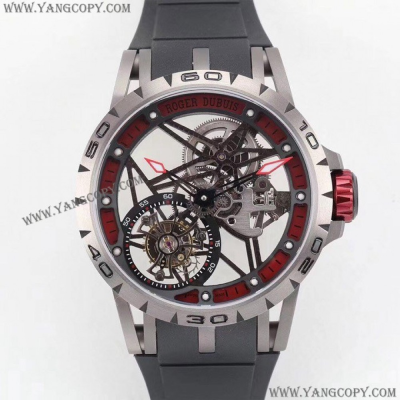 Roger Dubuis Excalibur Sports Tourbillon Skeleton Red Dial